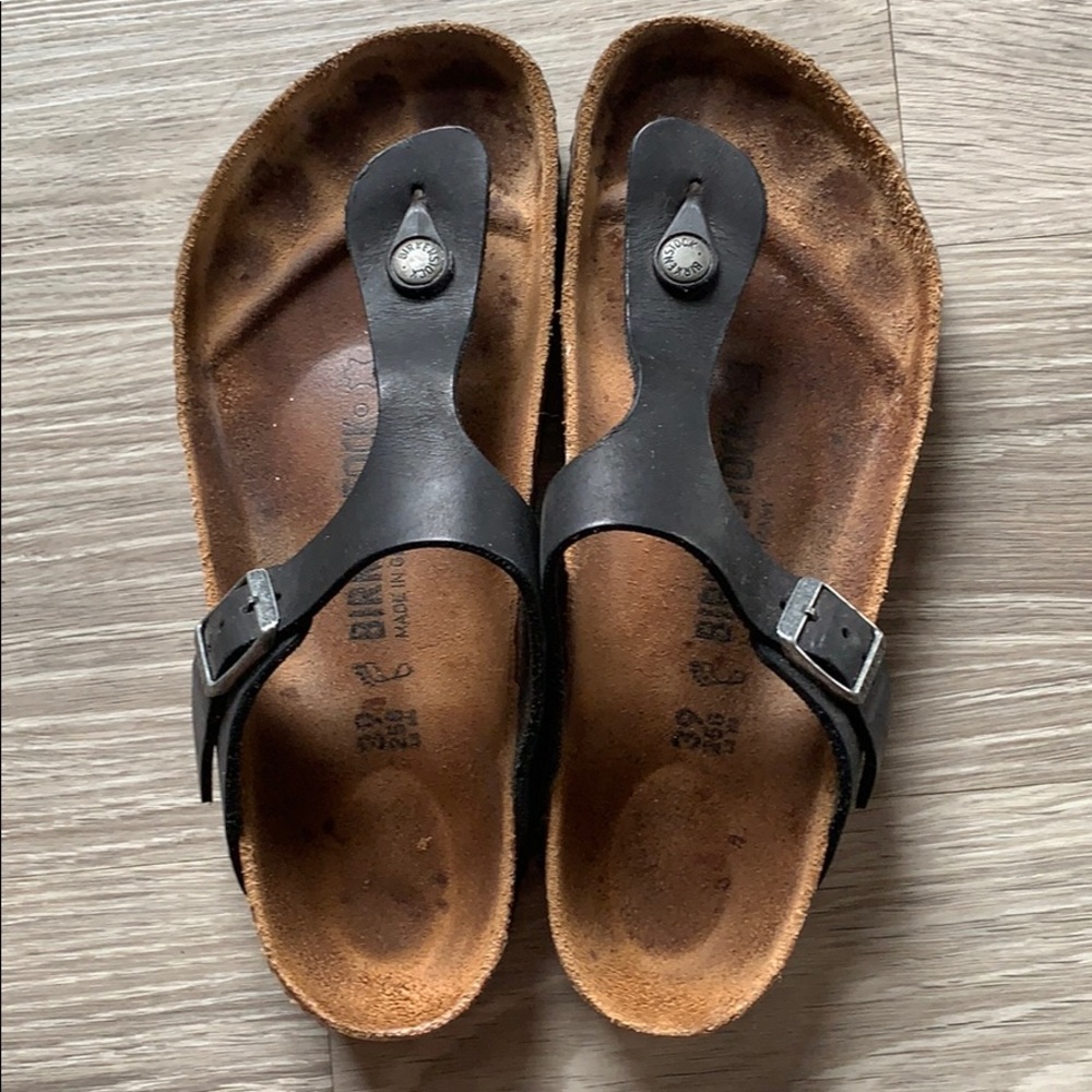 Gizeh Oiled Leather Birkenstock Sandals